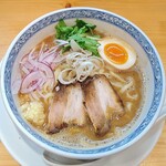 島田製麺食堂 濃厚専門店 - 鶏白湯ラーメン（880円）