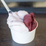 ジェラテリア・イル・ブリガンテ - 2024.6 ピエモンテ産ヘーゼルナッツ｜本日のワインのジェラート（2,200円）