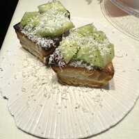OSTERIA CHOUZETSU TOKYO - ブルーチーズ&メロン