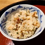 草如庵 - 筍の炊き込みごはん