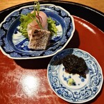 草如庵 - 甘鯛、タチウオ、昆布醤油