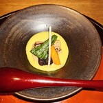 草如庵 - 穴子、蓮根もち