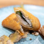 中華ダイニング 一途一心 - 2024.6 和歌山産鮎（あゆ）春巻きと静岡産鰻（うなぎ）チャーシュー