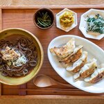 だだ商店 だだ食堂 - 2024.6 もっちりれんこん麺のラーメン定食（2,500円）