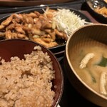 炭火焼干物定食 しんぱち食堂 千里中央店 - 