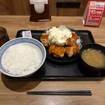 吉野家 - タルタル南蛮から揚げ定食  大盛り