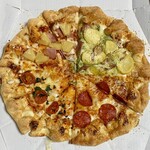 ドミノ ピザ - チーズンロールツイスト クラシック・クワトロのLサイズ