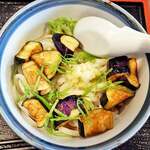 知多屋 - 揚げナスのころうどん