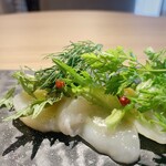 ブラッスリー 航 - ホタテのカルパッチョ（ハーフ）