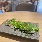 ブラッスリー 航 - ホタテのカルパッチョ（ハーフ）