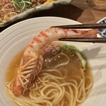 酒肴場 屯 - 贅沢に車海老