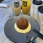 めしや アガる - まんまるい海老カツ