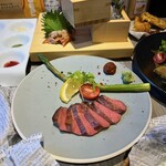 めしや アガる - 牛タンステーキ