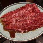 北海道焼肉 北うし - びえい和牛イチボ