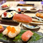 梅田かに食堂 - 漬けまぐろ