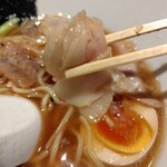 麺家 たけ田 - レアチャー切り落とし？