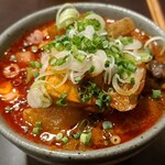 炭火焼鳥　母家 - モツ煮込みはお酒のお友達♪