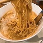 古民家ヌードゥル 黒揚羽森住 - 極細ストレート麺