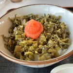 くまもと中央カントリークラブ - 高菜めし