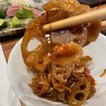 サカナキュイジーヌ・リョウ - きんぴら　桜エビ入り