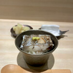 恵比寿 鮨 謙心 - 太刀魚の小丼