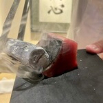 恵比寿 鮨 謙心 - 千葉県勝浦産　新カツオ