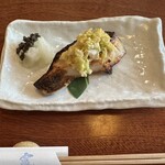 竃 - この大根おろしの上のがとんぶりです♪