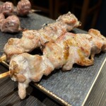 焼鳥 古友里 - セセリ（塩）ボリューム感すごい