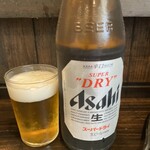 とん汁の店 まるやま食堂 - 冷えた中瓶♩