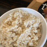 とん汁の店 まるやま食堂 - 玄米大盛り