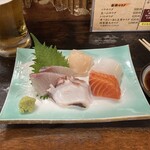 骨付鳥 蘭丸 - 刺し盛り