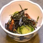 Tenkatsu - ◆春の逸品「うざく」。まろやかな酢の味です。疲労回復効果あり♪