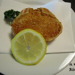 松月 - 蟹の甲羅揚げ