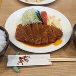 二代目かつみや - みそかつ定食