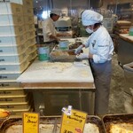 1954 Fukuoka - カレーパン包んでる工程作業