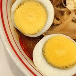 蒙古タンメン中本 - 北極やさい具材アップ