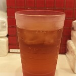 蒙古タンメン中本 - サービスウーロン茶