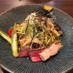 人力俥 - 手の込んだ具材がたっぷり！冷やし中華980円税込