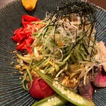 人力俥 - ねり辛子が爽やかな辛味でサッと消えていきます