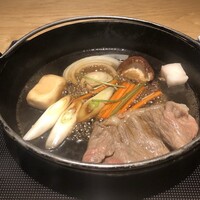 すき焼き 牛しゃぶ 松重 - 