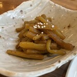 肉と野菜の店 相模園 - フキの辛煮