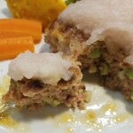 キッチン ブルー グローブ - こちらにも梅おろしを乗せて