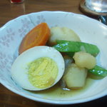 Keishiyokukitsusanomado - 定食を食べてたらサービスでいただきました。