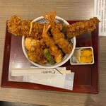 日本橋 天丼 金子半之助 ダイバーシティ東京店 - 江戸前天丼1,537円