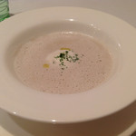 レストラン・ミヤタ - ゴボウのスープ