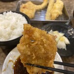 天ぷら だるま いちばん - 鶏もも天ぷらが最高にジューシー！