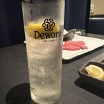 肉処 天穂 - デュワーズ　ハイボール