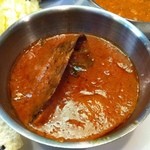 インダス - カレー食べ放題￥980　日替わりカレー　チキンドピアザ