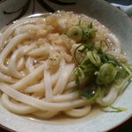 西端手打 上戸うどん - かけうどん１玉