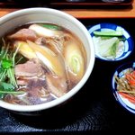 かずさ庵 - 鴨南蛮そば！(2014,03/11)